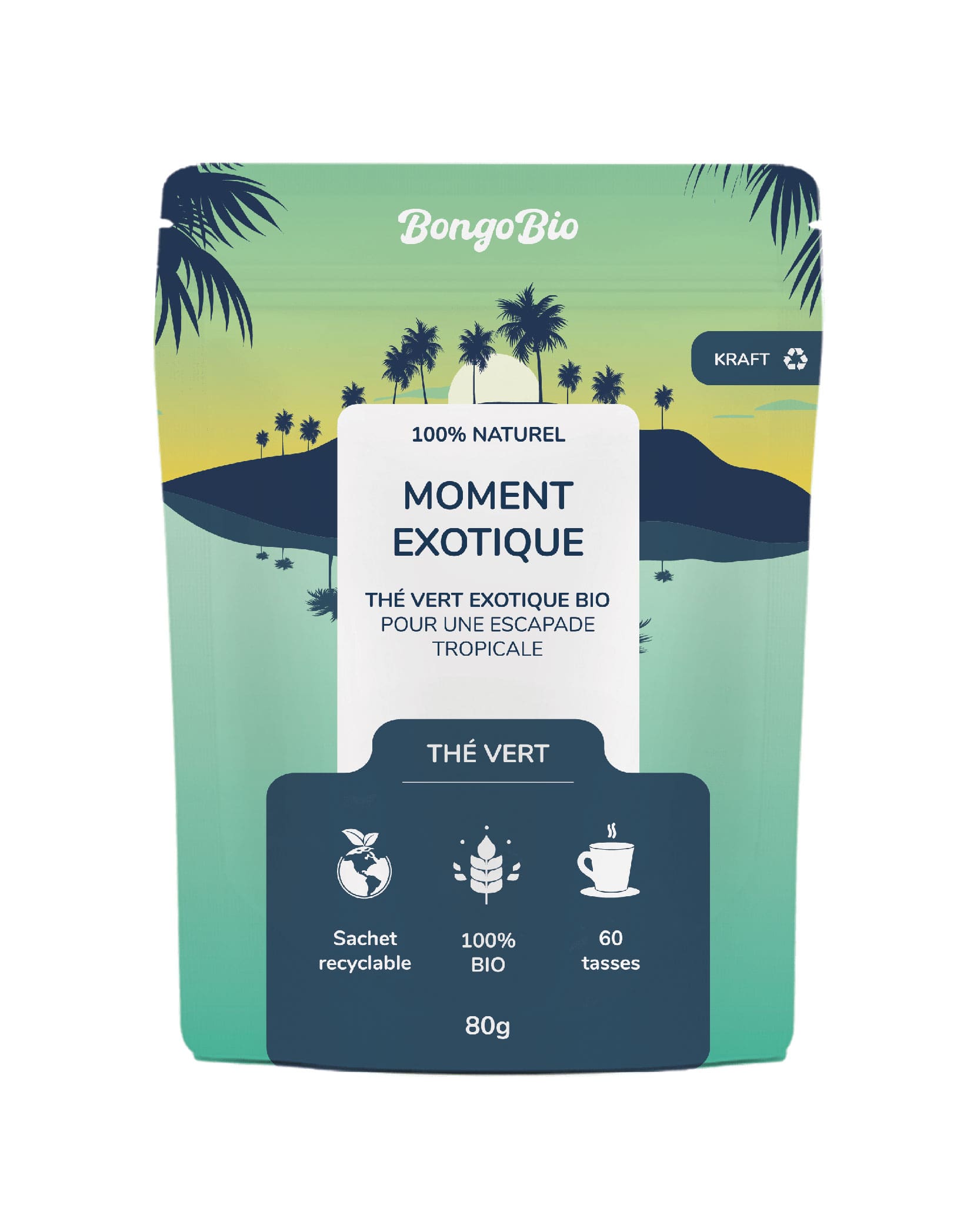 Moment Exotique - Thé Vert Exotique Bio | SUDVISION